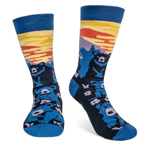 Lavley Women's Funny Socks Cute Novelty Gift for Women & Teens - color: Stay Wild and Free