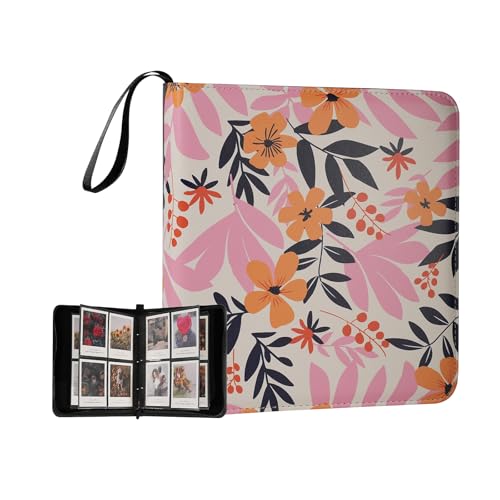 Large Polaroid Photo Album Binder, 240 Pockets. Exotic Floral - color: Exotic Floral