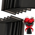 Ctosree 240Sheets Flower Wrapping Paper,Waterproof Korean Bouquet Wrap 23in - color: Black