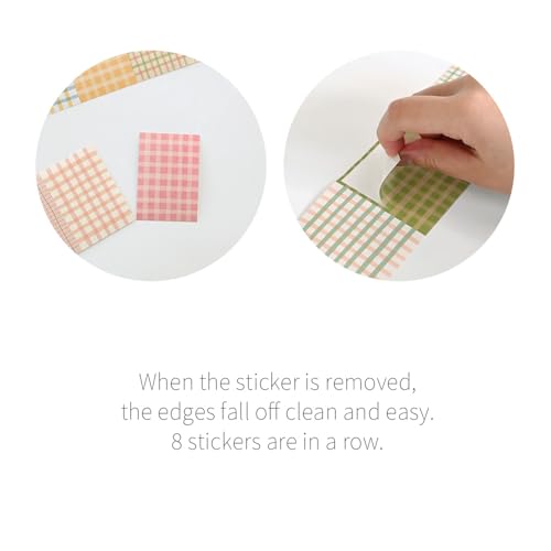 Monolike Big Wow Sticker Unmatched Friends Pattern Series.1 + Series.2 Set - Big Size Cute Stickers, Square Stickers - color: Unmatched Friends Pattern Series.1 + Series.2