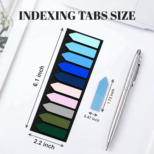 Ericter Arrow Sticky Tabs 1200 PCS Morandi Colors, Sticky Flags Page Markers, Book Annotation Tabs Writable, Translucent Sticky Notes Page Flags, Sticky Bookmarks for Books, Office Study Supplies - color: Muted Morandi, size: 1200