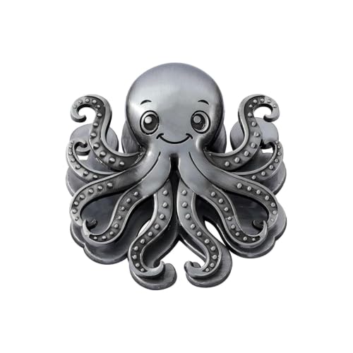 Vintage Ocean Bookmark Clip, 4 Color Starfish Shell Octopus for Book Lovers - color: Octopus Style B