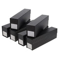 BCW QuickFold Card Boxes for Toploaders and Magnetics, Magnetic Lid, 6 Pack - size: 6 Pack