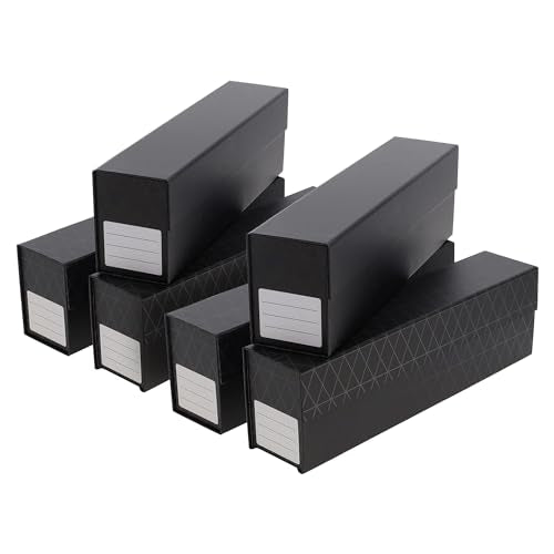 BCW QuickFold Card Boxes for Toploaders and Magnetics, Magnetic Lid, 6 Pack - size: 6 Pack