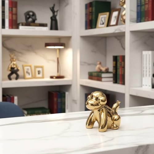 Gold Home Décor Balloon Figurine Accent (Monkey) - size: Monkey