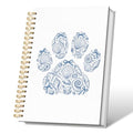 VONTP Seashell Beach Notebook, Dog Gifts For Women, 5.5x8.3 Inch - color: 007-Shell