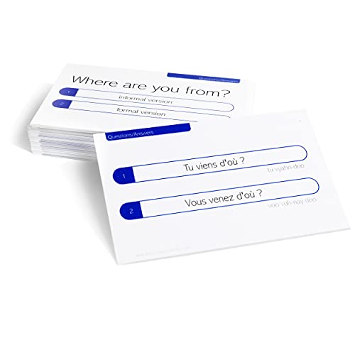 Pat's Flash Cards French Grammar, Pronunciations and Phrases Flash Cards (Basic Phrases) - style: Basic Phrases
