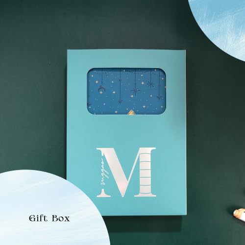 MGGAO Dotted Journal for Women Men, A5 Hardcover Dot Notebook - color: Blue, size: Dotted