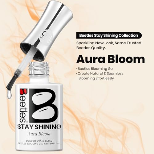 Beetles Blooming Gel for Nails Easy Blooming Nail Art Gel - color: D-Clear-1