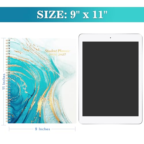 Student Planner 2026-2027, Jul 2026 to Jun 2027, School Planner Calendar - style: School Planner 2025-2026