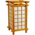 Red Lantern 17" Ido Lamp, Honey - color: Honey