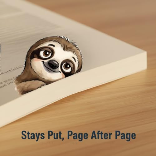 10PCS Funny Animal Magnetic Bookmarks - Cute Peek a Boo Page Markers for Books Magnetic Page Clips, Reading Accessories for Women Teachers Office Book Lover Birthday Valentines Christmas Gifts - style: Funny Animal Magnetic Bookmarks