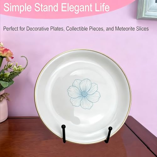 3PCS Iron Plate Stands for Display 4 Inch, Metal Frame Holders for Picture - size: 3PCS 4IN