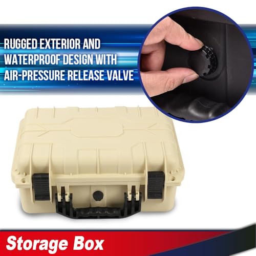 Storage Box for Collectible Cards & Craft Supplies, DIY Adjustable - size: 1 Pack | DIY Divider | Big Size | Beige