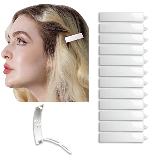 Hair Barrettes for Women, 12 Pack Plastic Hair Clips for Thin and Fine Hair - color: SN12