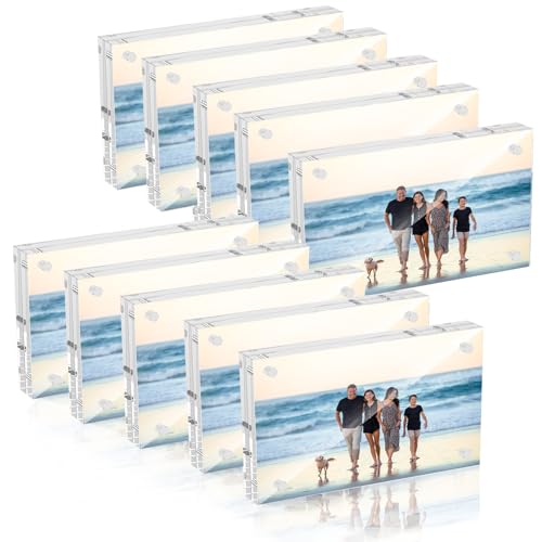 4x6 Acrylic Picture Frame 10 Pack - size: 4"x6"