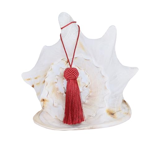 BEL AVENIR 8 Pcs Elegant Polyester Key Tassel Colorful Craft Tassels Charms - color: Red