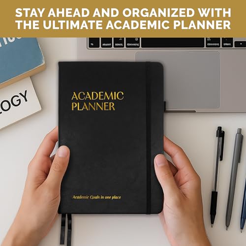 Decorably 240 Pages Undated Weekly & Monthly College Student Planner