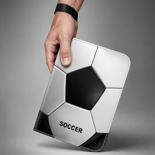 RONMONG Soccer Card Binder, 440 Pockets, Protective Trading Card Album - color: soccer-style 3, size: 440