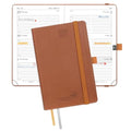 POPRUN Pocket Planner 2026-2027, Purse-4" x 6.25", Academic Pocket Calendar - color: Brown, size: Pocket-4" x 6.25", style: Academic Year 2026-2027