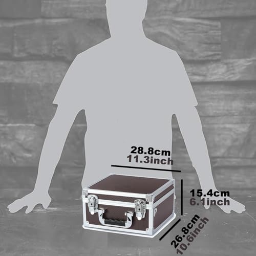 Collectable Trading Card Cases, Toploaders Storage Box, Magnetic Card Storage Hard Cabinet, Graded Card Storage Case, Sports & Trading Collector Storage Box (Coffee) - color: Coffee, size: Medium