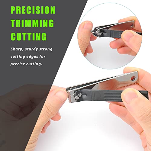 LePinko Nail Clippers Set for Thick Toenails and Fingernails, 4PCS - size: 4 pieces