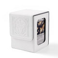 Venssu Angel Themed MTG Deck Box with Commander Display (White and Grey) - color: Angel