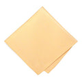 tiemart Regent Morris Neckwear Silk/Linen Pocket Square - color: Dandelion Yellow Regency