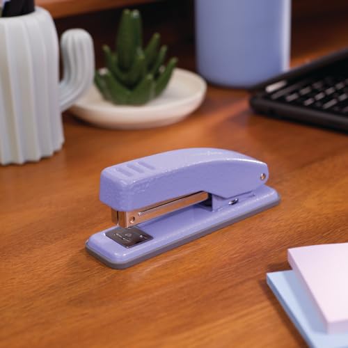 Swingline Stapler, Cub Compact Desktop Stapler, 20 Sheet Capacity, Metal, Periwinkle Purple (S701071) - color: Purple