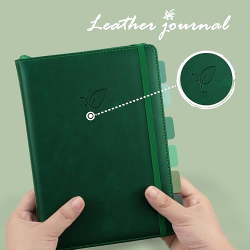 Hoci Poci 400 Pages Lined Journal Notebook, 5.8" x 8.4", Green - color: Green, size: Lined-400 Pages (5.7"×8.3")