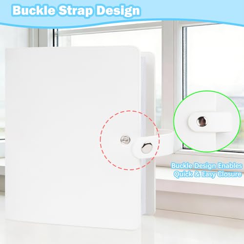 Ruibytree 320 Pocket Album for Instax Mini & Polaroid 2x3" Photo, ClayWhite - color: Clay White