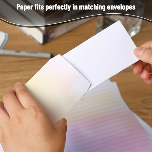 Mr. Pen- Stationery Writing Paper Set with Envelopes, 8.18" x 5.5"