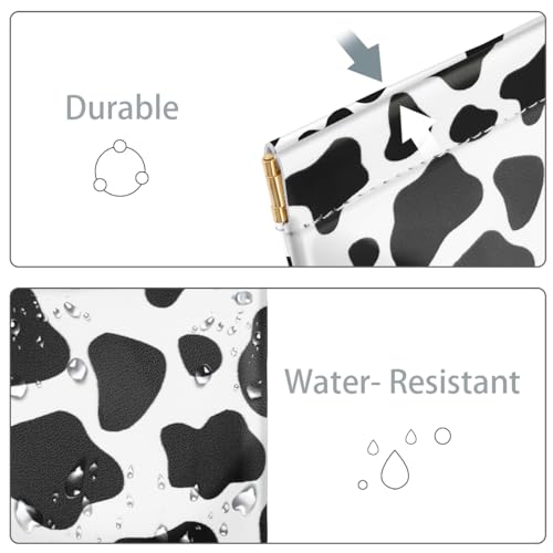 Cow Squeeze Coin Purse Pouch Mini Coin Pocket Change Wallet - color: Cow, size: Mini (3.54"x3.2")