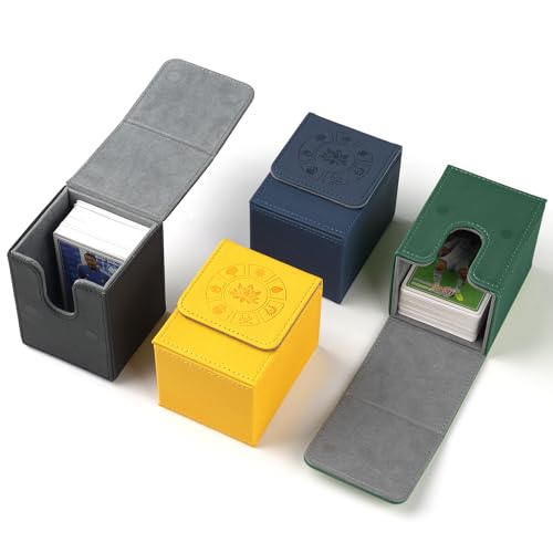 Arkeiliy MTG Deck Box 110+ Storage Sleeved Cards for Magic Commander - color: 4 Pack III