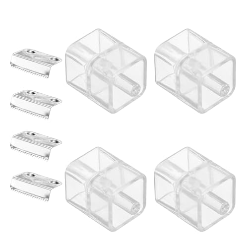 PATIKIL 4 Set Tape Dispenser Core and Blade, Replacement Core and Replacement Blade for 8808/8809 Tape Dispenser for Home Office Warehouse Wrapping Packaging Mailing Shipping