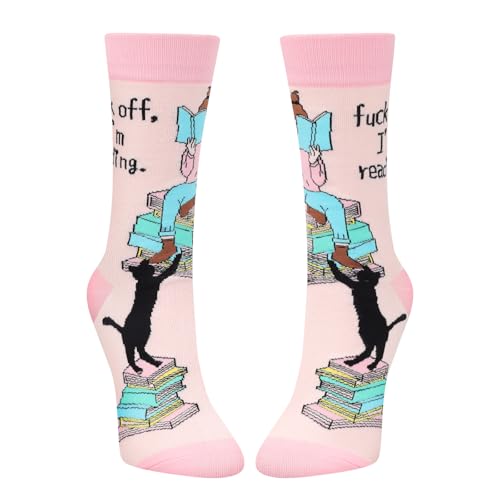 Funny Socks for Women and Teenage Girls, Cute Crazy Unique Novelty Gifts - color: A-cat-1