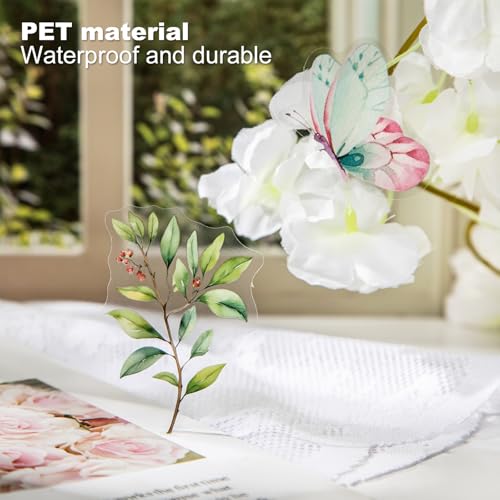 118 Pcs Botanical Stickers with Branches for Scrapbooking - color: Whispering Vines