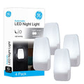 GE Plug in Night Light with Dusk to Dawn Sensor, 4 Pack - color: Cool White, size: 4 Pack