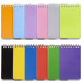 QiCheng 12 pcs Pocket Notebook Mini Notepad Small Spiral Notebooks 3X5Inch - size: 12pac