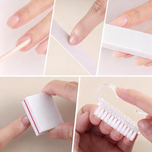 5PCS Disposable Manicure Kit, Single Use Mini Nail Care Tools - color: #2