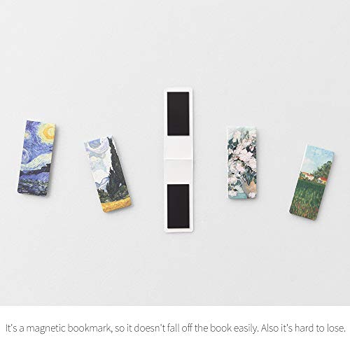 Monolike Magnetic Bookmarks Vincent Van Gogh, Set of 5 - color: Vincent Van Gogh Ver.1