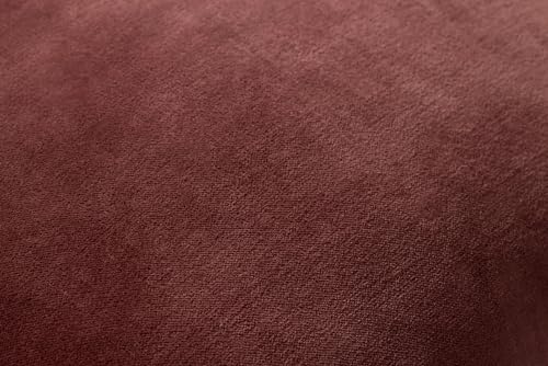 Loloi Chris Loves Julia Liza Wine 18'' x 18'' Cover Only Pillow - color: Wine, size: 18'' x 18'' Cover Only