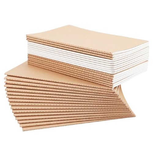 32 Pack A5 Blank Notebook Journals for travelers,students and office,Writing diary Subject Notebooks, Blank thick paper,60Pages, 30 Sheets,8.3x5.5inch - style: 32pack Blank pages
