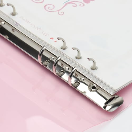 Pink A5 Budget Binder Planner Cover Shell Protector - color: Pink A5
