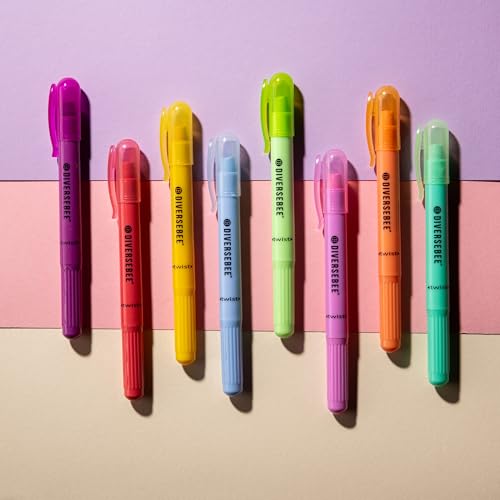 DIVERSEBEE Bible Highlighters and Pens No Bleed (Sorbet) - color: Sorbet