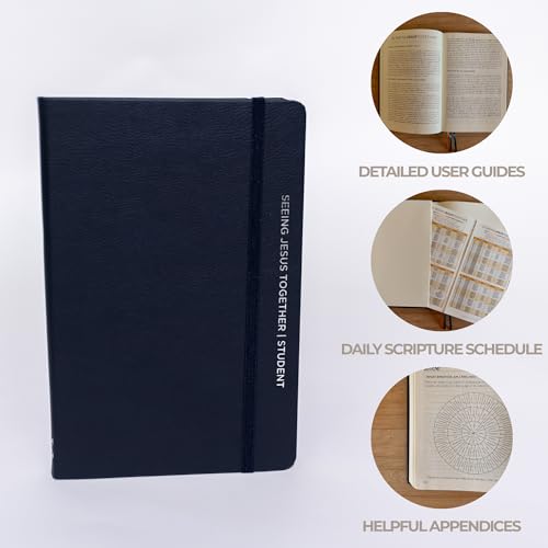 (SJT) STUDENT Journal, Gospel-Focused Bible Reading, Daily Scripture Schedule, Guided Church Journaling, 320 Pages