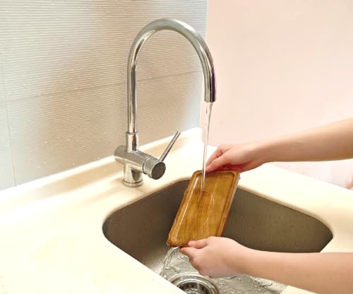 Small Wooden Mini Tray (7.5 x 4.1 inch), Rectangular Serving Tray - color: Rectangular - Brown, size: 7.5" x 4.1" x 0.6"