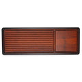 Fdit Tea Tray, Chinese Kung Fu Tea Serving Tray with Drainage Design 15.6 x 5.5 inch Tea Table Set for Home Office Kitchen