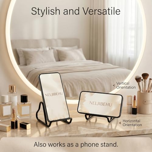 2 Pcs Cute Black Metal Heart Business Card Holder for Desk - color: black