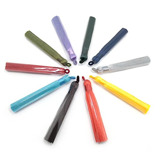 20Pcs Suede Handmade Tiny Soft Tassels Mini Tassels,Colorful Tassels, Earring Tassels Assorted Colors Randomly (33) - color: 33
